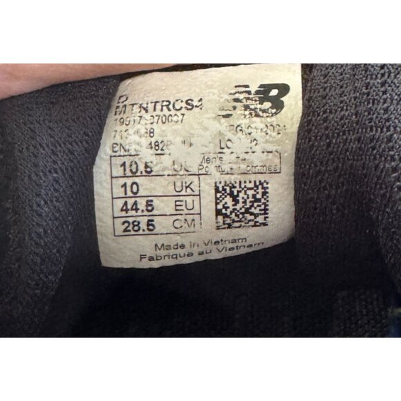 New Balance Nitrel V4 Trail Running Shoes Navy/Black Dynasoft MTNTRCS4 Mens 10.5 - Picture 9 of 9